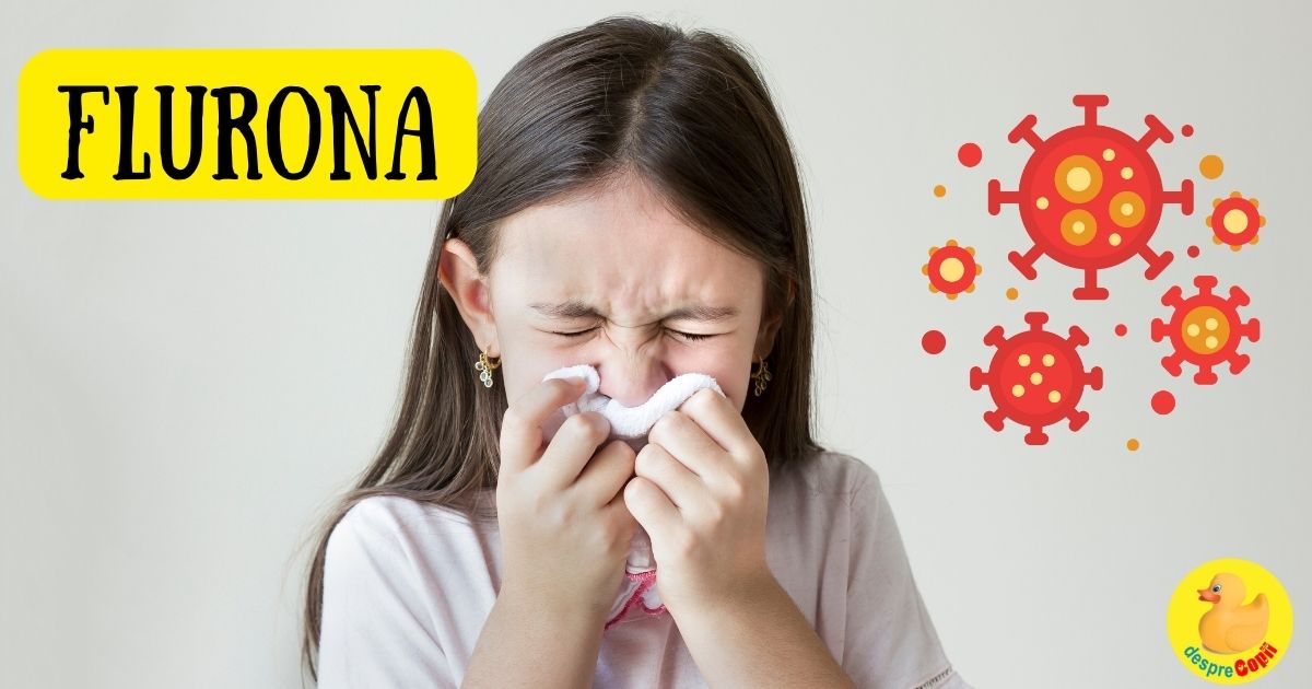 Flurona la copii: ce trebuie sa stie parintii despre aceasta dubla infectare cu gripa si coronavirus
